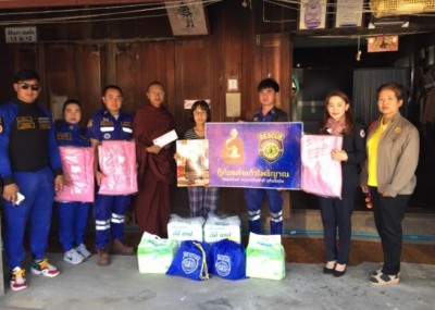 กิ่งกาชาด อ.แม่สรวย ร่วมกับ กู้ภัยแสงแก้วโพธิญาณ บูรณาการออกเยี่ยมผู้ป่วย พิการ