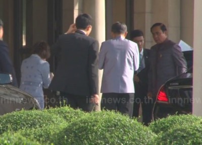 นายกฯเข้าทำเนียบเตรียมเป็นปธ.ประชุมครม.
