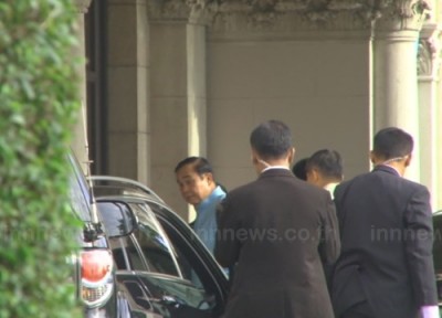 นายกฯเข้าทำเนียบเตรียมเป็นปธ.ประชุมครม.