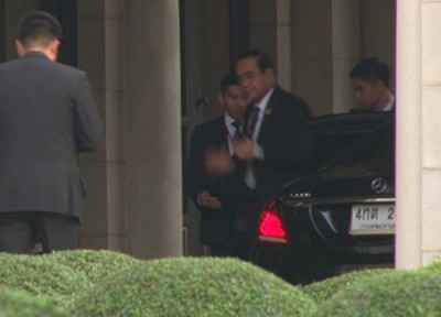 นายกฯเข้าทำเนียบเตรียมประชุมนโยบายพลังงานแห่งชาติ