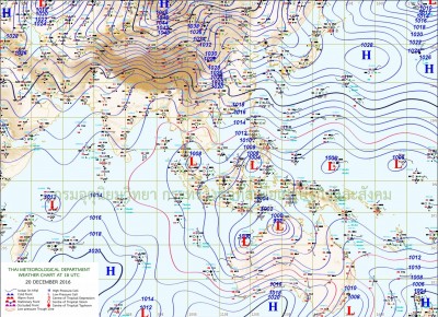 เตือน 8 จว.ใต้ฝนหนักมาก เหนือ-อีสาน-กลางเจอหนาว