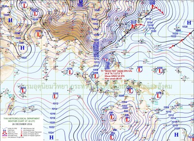 ภาคเหนือหนาว-ลมแรง เตือนใต้ฝนชุก-ตกหนัก