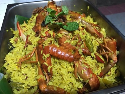 ข้าวหมกกุ้ง