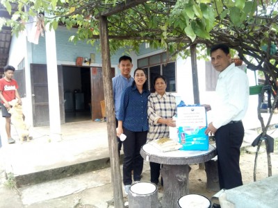 อบต.บ่อวิน จัดทำโครงการเยี่ยมบ้านเยี่ยมใจ ออกเยี่ยมผู้ป่วยติดเตียง ผู้ยากไร้ ผู้พิการถึงบ้าน