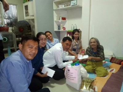 อบต.บ่อวิน จัดทำโครงการเยี่ยมบ้านเยี่ยมใจ ออกเยี่ยมผู้ป่วยติดเตียง ผู้ยากไร้ ผู้พิการถึงบ้าน