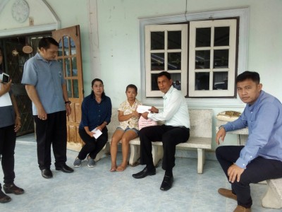 อบต.บ่อวิน จัดทำโครงการเยี่ยมบ้านเยี่ยมใจ ออกเยี่ยมผู้ป่วยติดเตียง ผู้ยากไร้ ผู้พิการถึงบ้าน