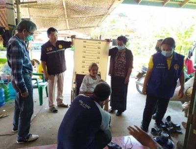 อำเภอเมืองหนองบัวลำภู ทำบัตรประจำตัวประชาชนผู้สูงอายุที่เคลื่อนไหวลำบาก ผู้พิการ ผู้ป่วยติดเตียง