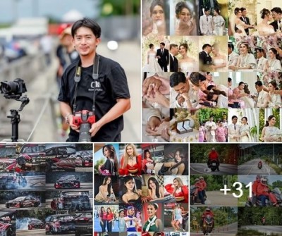 โซเชียลให้กำลังใจ "ช่างภาพพิการ" ขอทำงานเลี้ยงชีพ แห่จองคิวจนเต็มทั้งเดือน