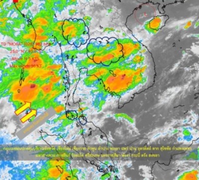 คนกรุงเจอฝน60%ของพื้นที่ อีก4ภาคยังมีฝนตกต่อเนื่อง