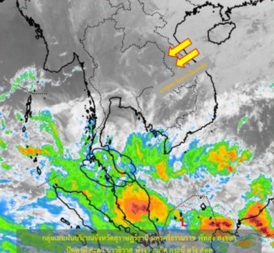 "ใต้"มีฝนตกหนักบางพื้นที่ "เหนือ-อีสาน"หนาวเย็นลง