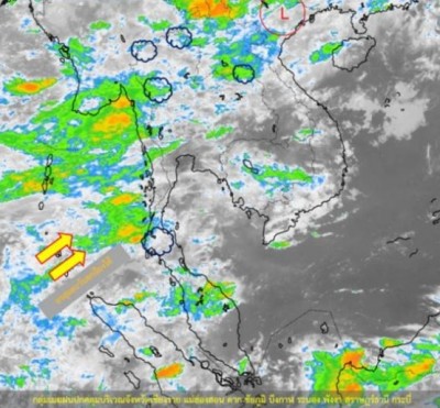 เหนือ-อีสานฝนตกกระจาย ใต้ฝนชุก-อันดามันคลื่นสูง