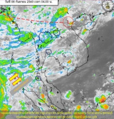 เตือนเหนือโดนฝนหนักสุด "กทม.-อีสาน-ตอ."ตก60%