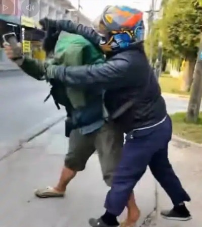 ไรเดอร์ “โกงแอปฯ” โดนจับได้ เปิดศึกแลกหมัด ไรเดอร์ผู้พิการเจ็บตัว-มือถือพัง