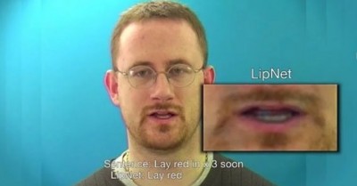 LipNet  เครื่องมือช่วยอ่านปากมนุษย์