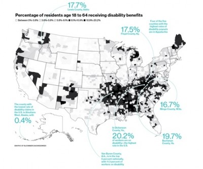 Mapping the Growth of Disability Claims in America