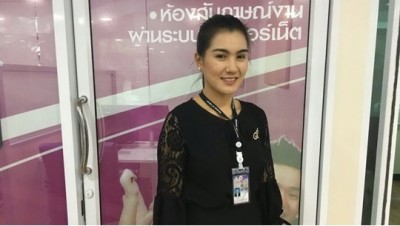 กัลยา ปันเป็ง หรือหมวย อายุ 29 ปี เป็นเจ้าหน้าที่จัดหางานที่ ศูนย์บริการจัดหางานเพื่อคนไทย