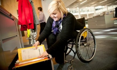 The government has promised to halve the employment gap for disabled people. Photograph: Alamy