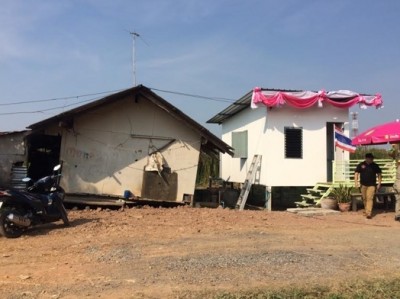 บ้านพักที่ซ่อมแซมใหม่แล้ว พร้อมเข้าอยู่