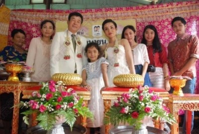พิธีมงคลสมรสของหนุ่มใหญ่แดนกิมจิกับสาวไทยพิการหูหนวกแต่งงาน