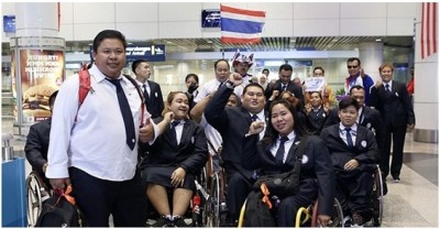 นักกีฬาคนพิการทีมชาติไทยชุดสุดท้ายถึงมาเลเซียเรียบร้อย