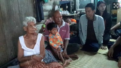 วอนช่วยยายเป็นมะเร็งช่องปาก หลาน4ขวบพิการแต่กำเนิด อยู่บ้านหลังคารั่ว