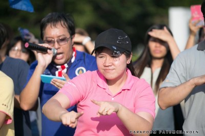 กลุ่มนศ.พิการหู วิทยาลัยราชสุดา ร่วมทำสิ่งยิ่งใหญ่ฝึกร้องเพลง