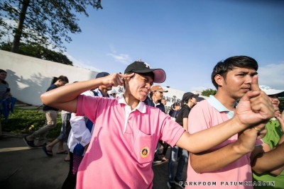 กลุ่มนศ.พิการหู วิทยาลัยราชสุดา ร่วมทำสิ่งยิ่งใหญ่ฝึกร้องเพลง