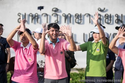 กลุ่มนศ.พิการหู วิทยาลัยราชสุดา ร่วมทำสิ่งยิ่งใหญ่ฝึกร้องเพลง