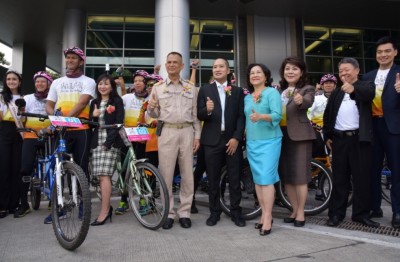 พกจับมือมูลนิธิสากลเพื่อคนพิการ เปิดตัวโครงการปั่นไปไม่ทิ้งกัน