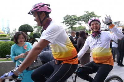 พกจับมือมูลนิธิสากลเพื่อคนพิการ เปิดตัวโครงการปั่นไปไม่ทิ้งกัน