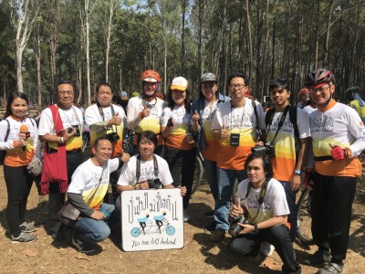 เครือเจริญโภคภัณฑ์หนุนจิตอาสา “ปั่นไปไม่ทิ้งกัน สานต่องานที่พ่อทำ”