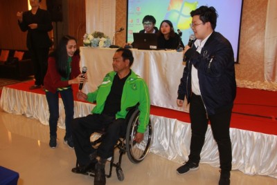 อบรมการผลิตสื่อสร้างเครือข่ายสื่อคนพิการรัฐบาลจะไม่ทิ้งใครไว้ข้างหลัง