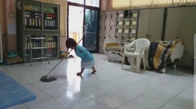 เรื่องราวน่าประทับใจ หญิงพิการทำงานแม่บ้าน เลี้ยงชีวิต ขอบคุณที่ให้โอกาส