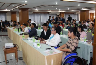 โครงการอบรมเชิงปฏิบัติการสร้างเครือข่ายสื่อคนพิการเพื่อให้คนพิการ