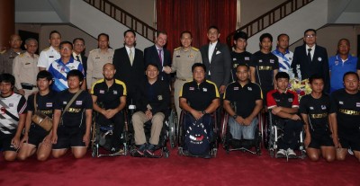 ประธานพาราลิมปิกสากล ชื่นชมไทยพัฒนากีฬาคนพิการ