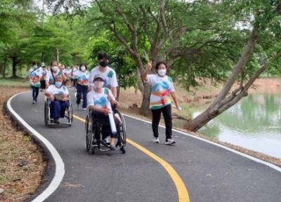วิ่ง ด้วยกัน พิษณุโลก เพื่อพัฒนาศักยภาพผู้พิการ