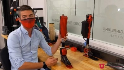 Utah Bionic Leg ขาเทียมเพื่อผู้พิการที่มาพร้อมปัญญาประดิษฐ์ช่วยปรับการทำงานได้เอง