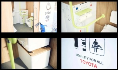 Toyota ใช้เวลา 3 ปี สร้างรถห้องน้ำเคลื่อนที่ สำหรับผู้พิการใช้วีลแชร์