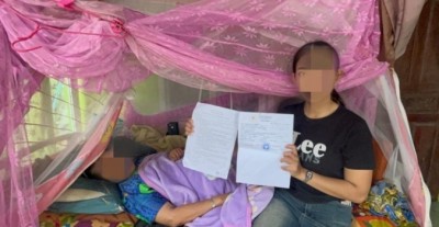 ปทุมธานี ร้องรถเกี่ยวข้าวเกี่ยวสายไฟหล่นพาดคอสาวใหญ่จนกระดูกเชิงกรานหักปัดรับผิดชอบคนเจ็บส่อพิการตลอดชีวิต