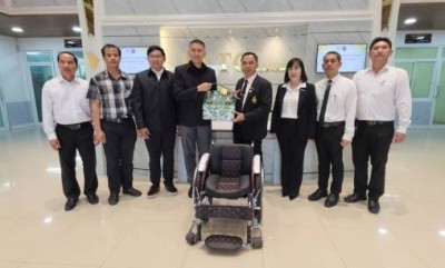 สมาคมส่งเสริมและพัฒนาคนพิการอำเภอภาชี ยกย่องเทคนิคระยอง ปรับแต่งรถวีลแชร์ให้นักกีฬาคนพิการทีมชาติ